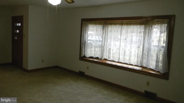a close view of a bathroom