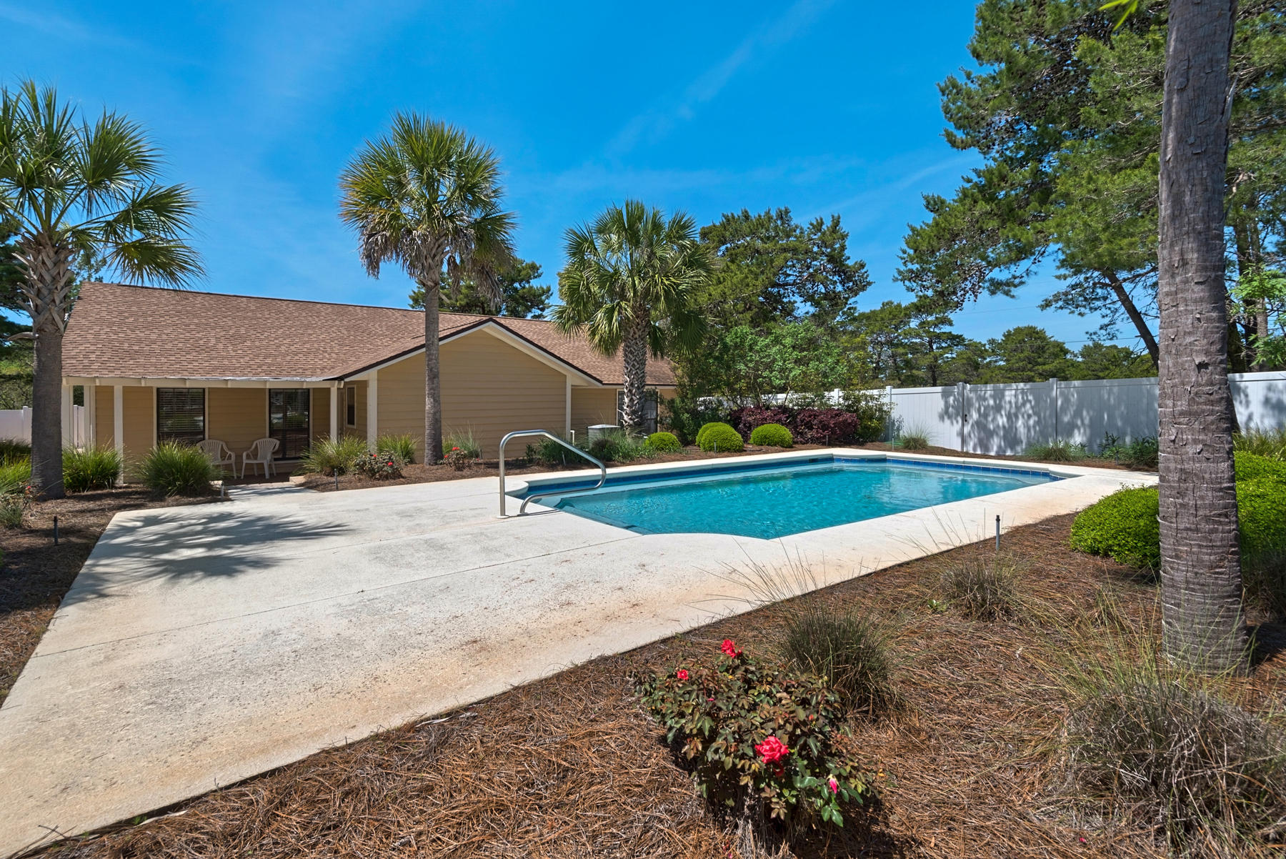 583 Ridge Road Santa Rosa Beach, FL 32459 - Photo 35 of 37 a view of outdoor space yard and swimming pool