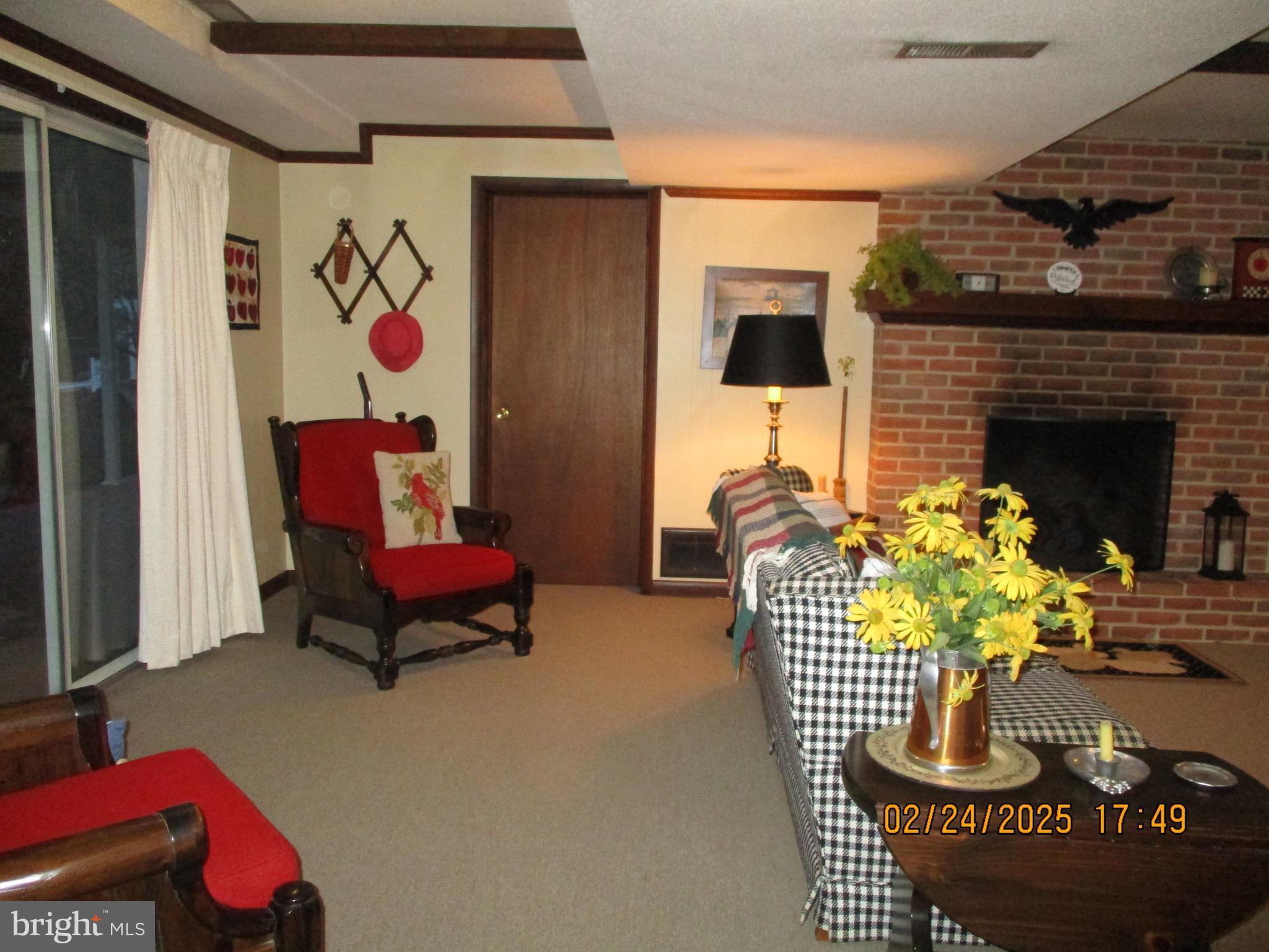 116 Lexington Road York, PA 17402 - Photo 43 of 69 a living room with furniture and a fireplace