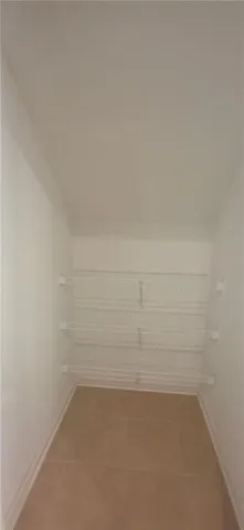 a view of a empty room