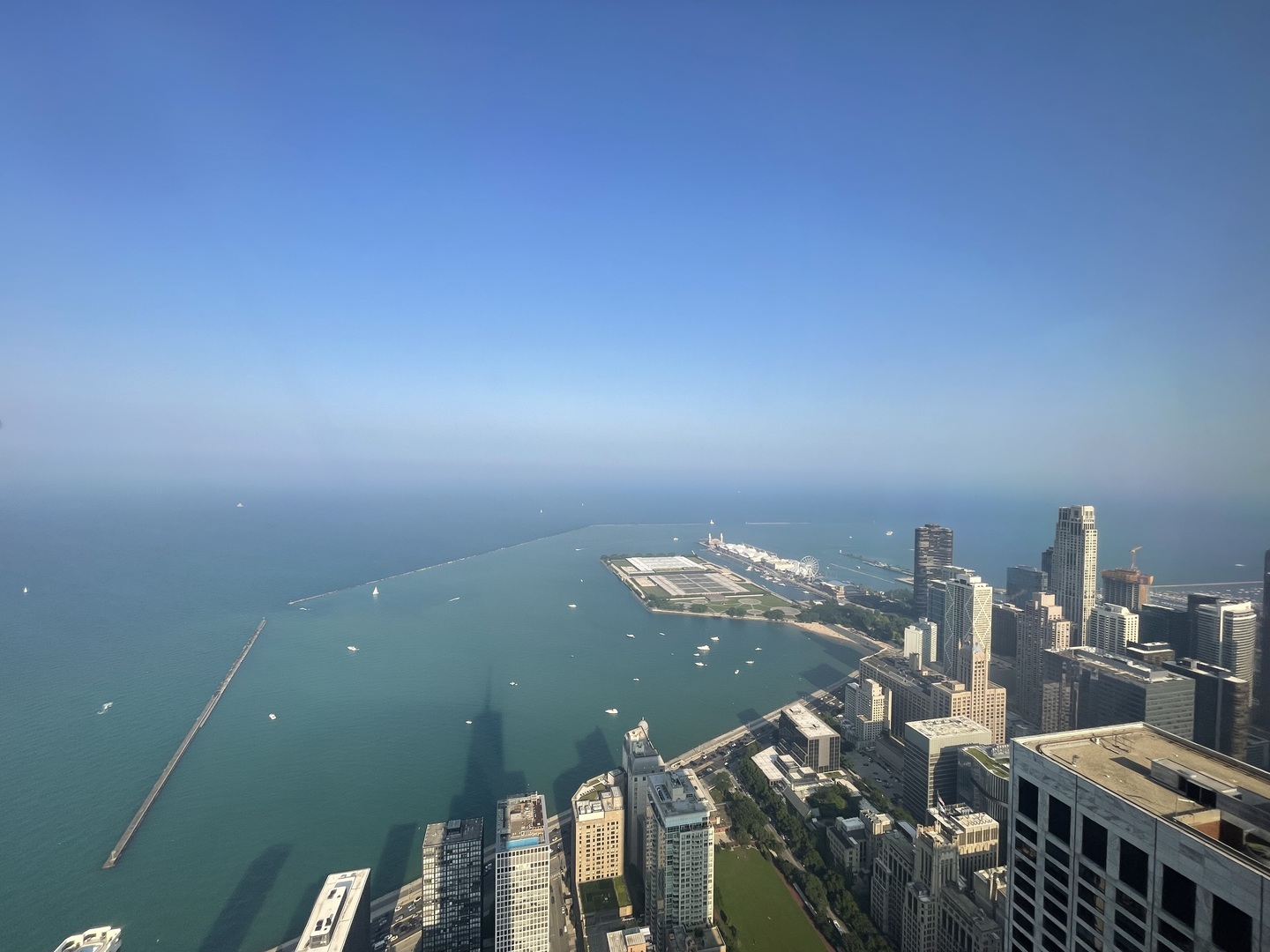 175 East Delaware Place, Unit 9007 Chicago, IL 60611 - Photo 11 of 29 a view of a balcony with an outdoor space