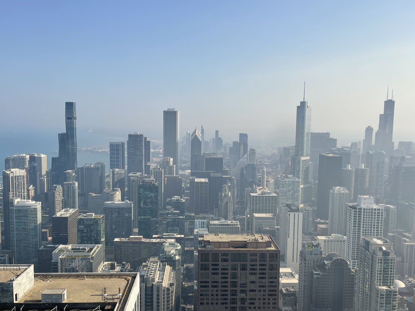175 East Delaware Place, Unit 9007 Chicago, IL 60611 - Photo 10 of 29 a view of a city with tall buildings