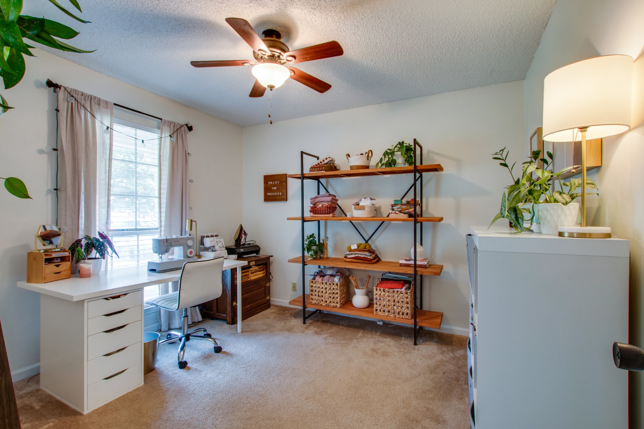 349 Cedarcliff Road Antioch, TN 37013 - Photo 22 of 27 a view of a workspace with furniture and a window