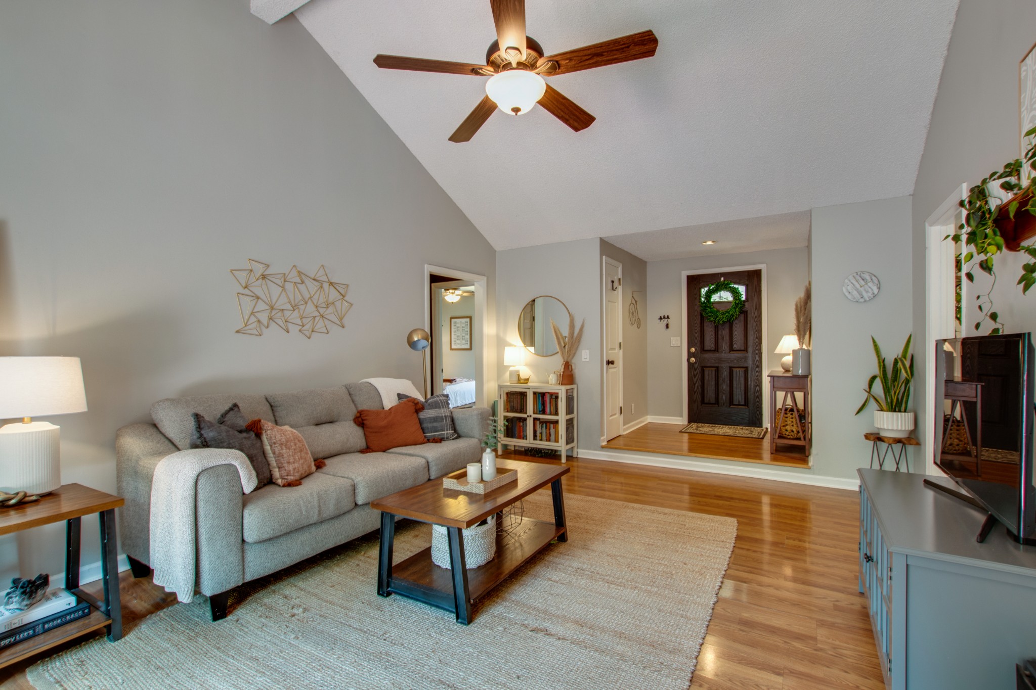 349 Cedarcliff Road Antioch, TN 37013 - Photo 10 of 27 a living room with furniture and a flat screen tv