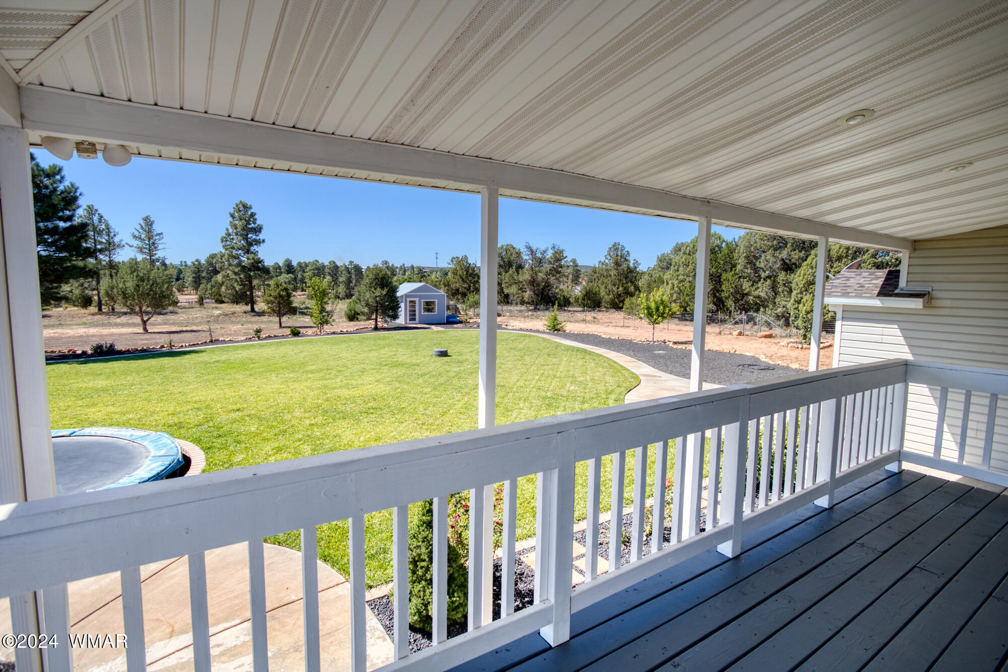 1108 Pearce Road Show Low, AZ 85901 - Photo 2 of 51 a view of swimming pool from a balcony
