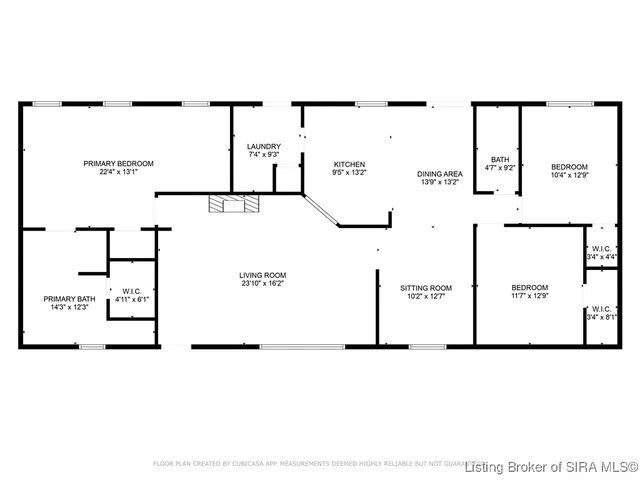 $224,800 | 1414 Deer Ridge Way Northeast, New Salisbury, IN 47161