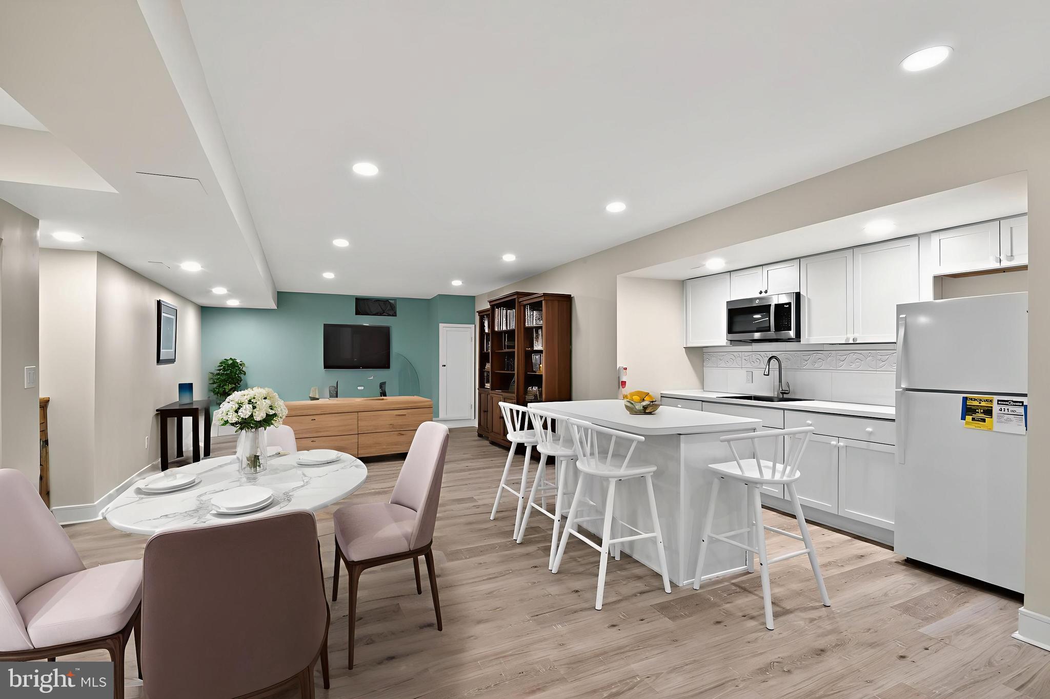 20 Jasmine Road Lumberton, NJ 08048 - Photo 42 of 57 Virtually staged basement kitchnette