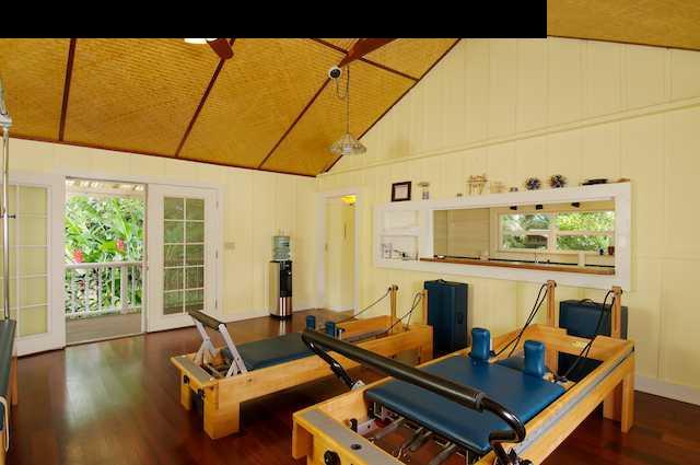 490 Kaupakalua Road Haiku, HI 96708 - Photo 14 of 30 a living room with furniture and wooden floor