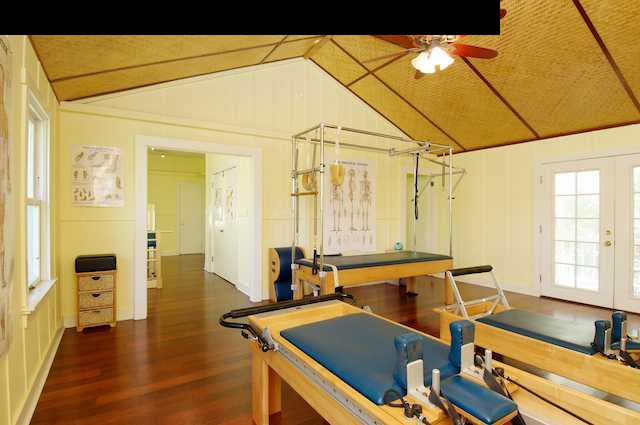 490 Kaupakalua Road Haiku, HI 96708 - Photo 6 of 30 a room with gym equipment and a large window