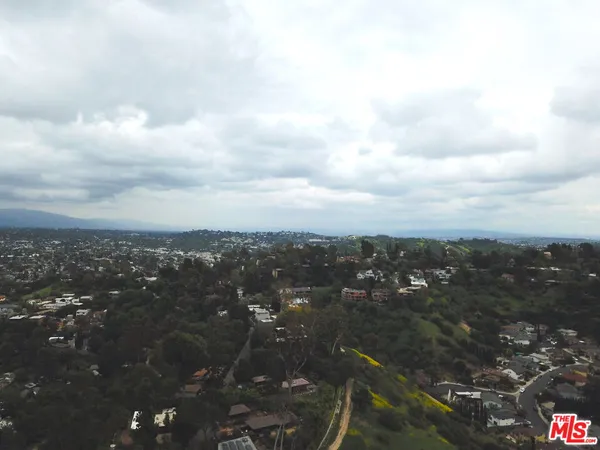 a view of city and mountain