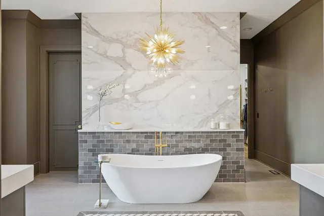 a view of living room with a floor to ceiling window and wooden floor