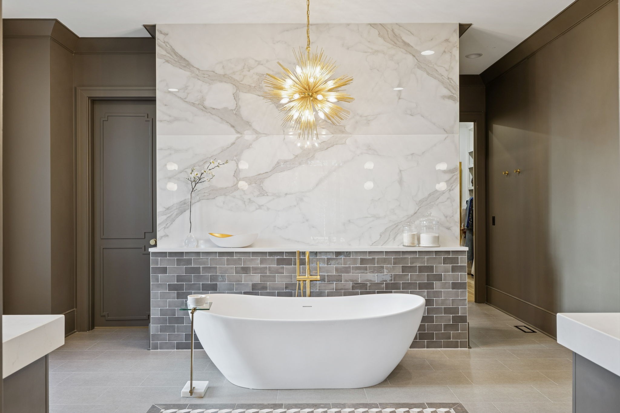 7573 Whiskey Road College Grove, TN 37046 - Photo 31 of 100 a bathroom with a bathtub and a shower