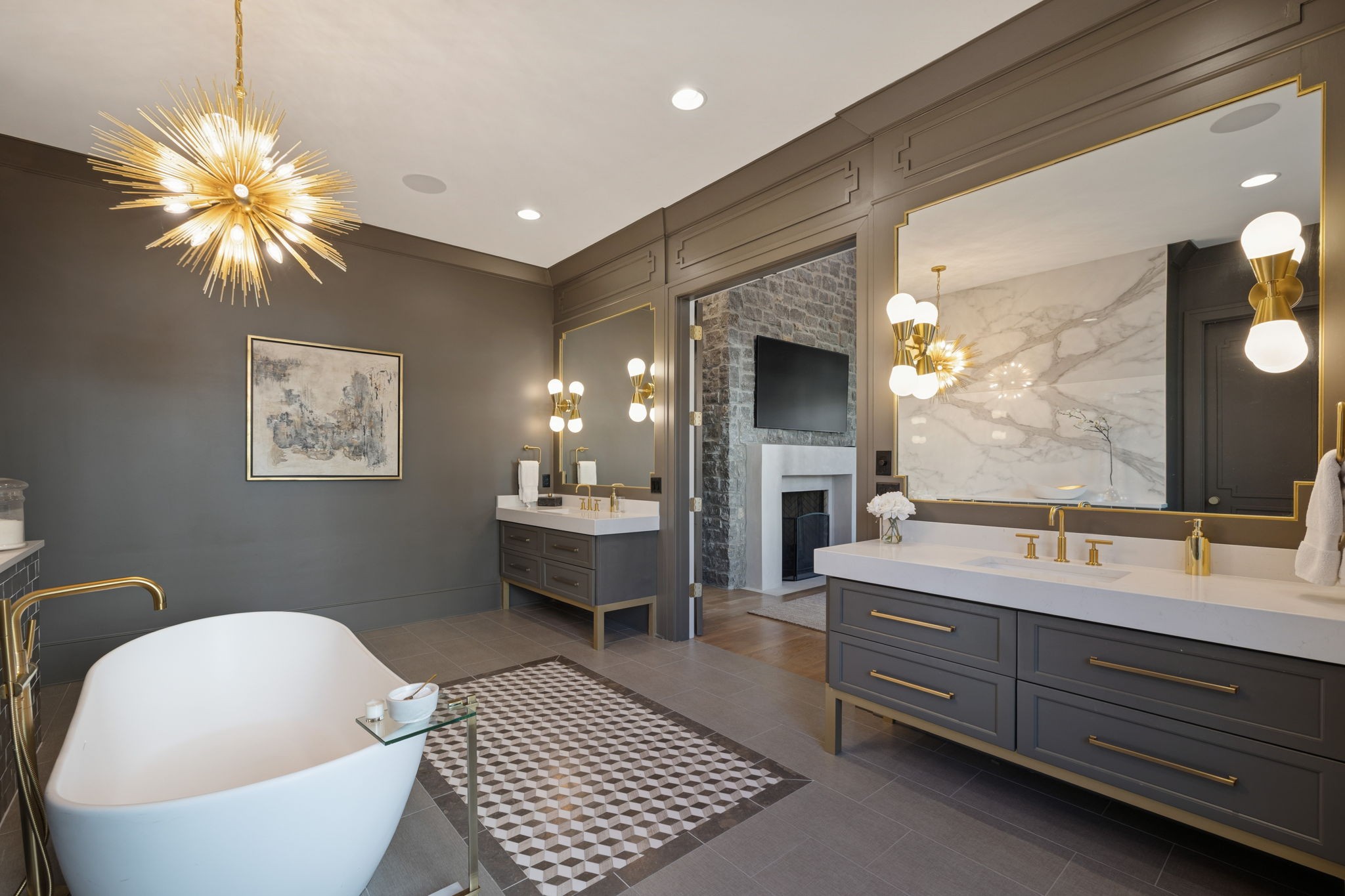 7573 Whiskey Road College Grove, TN 37046 - Photo 32 of 100 a living room with furniture and a large window