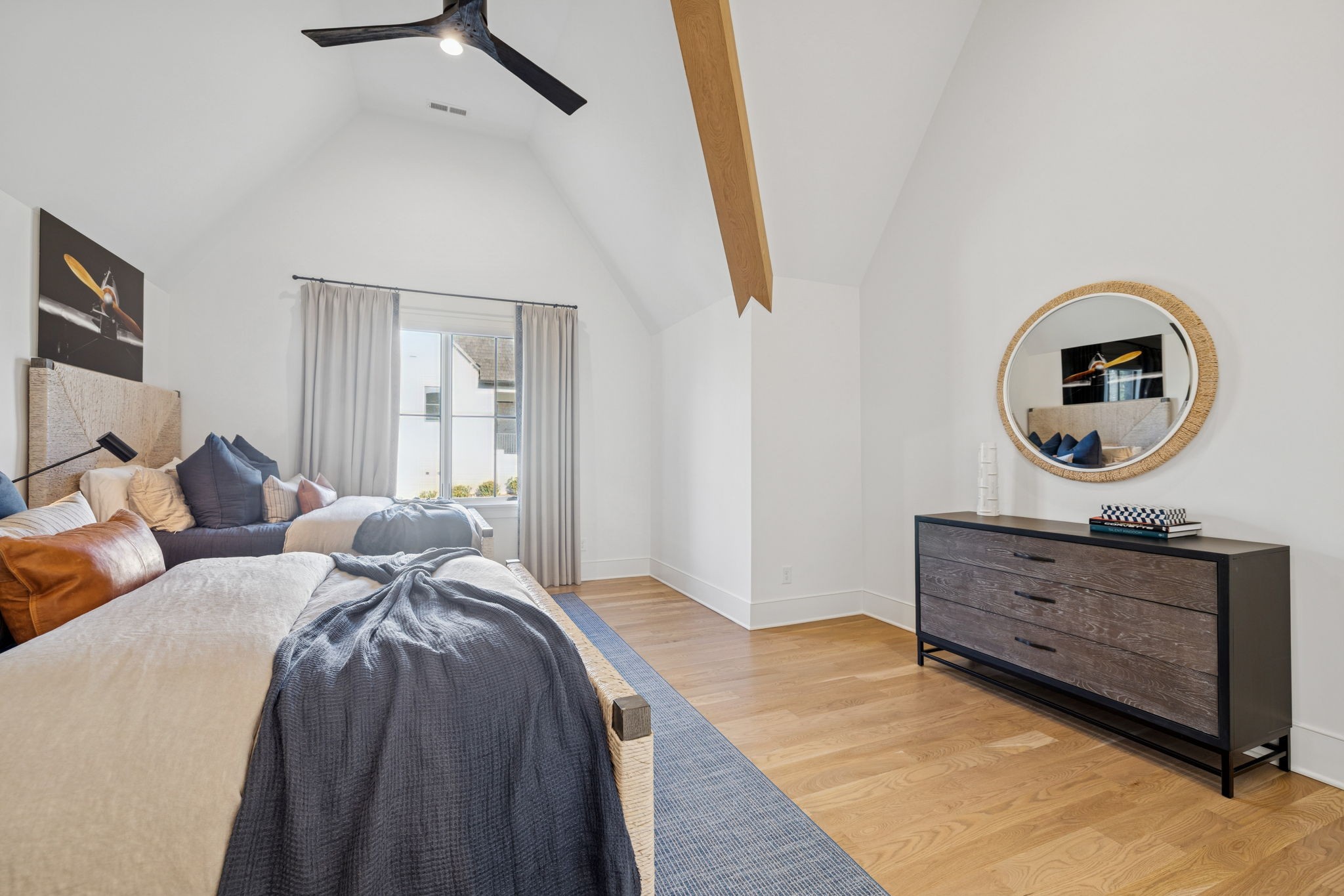 7573 Whiskey Road College Grove, TN 37046 - Photo 61 of 100 a bed room with a bed and a dresser