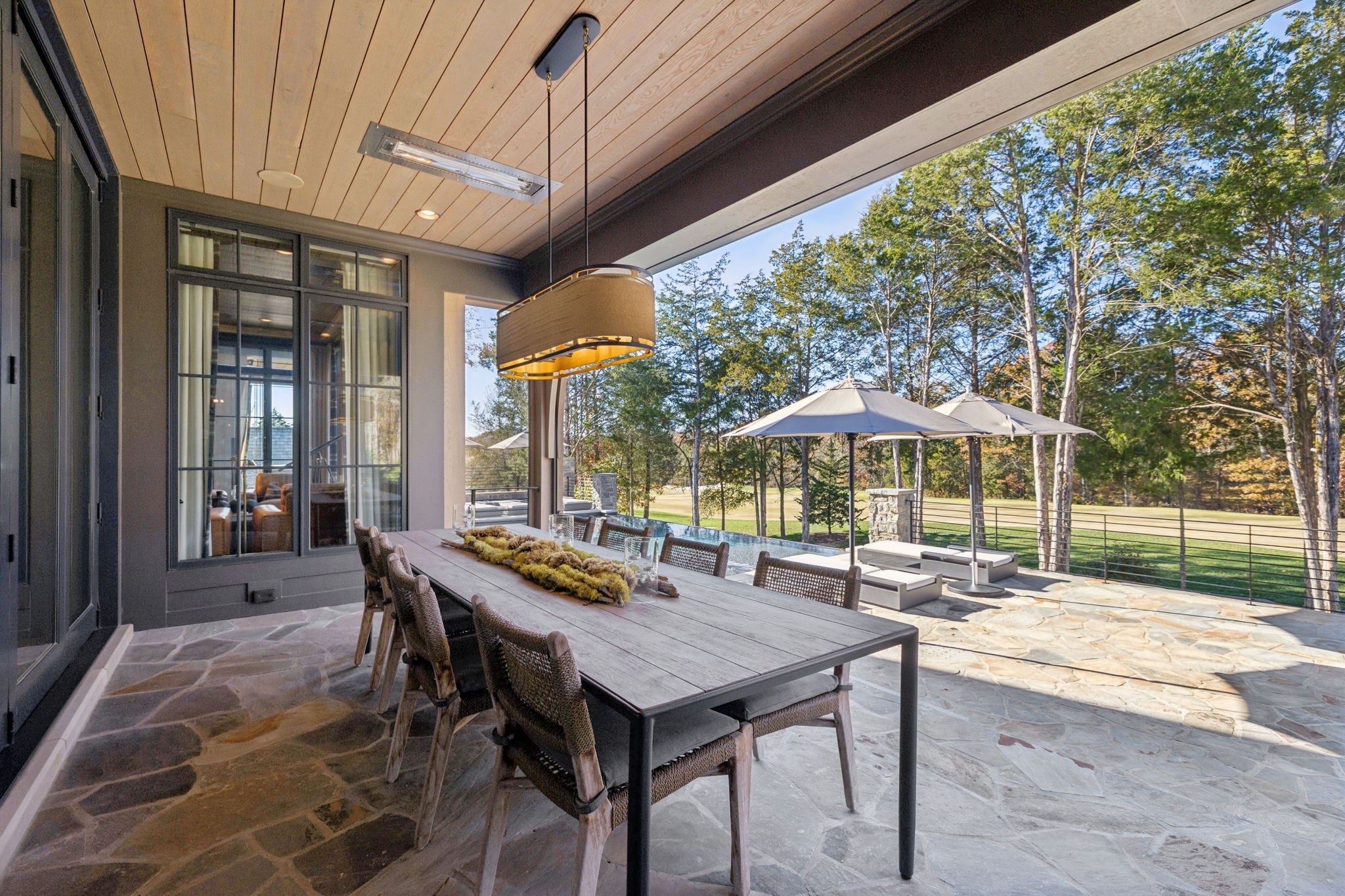 7573 Whiskey Road College Grove, TN 37046 - Photo 73 of 100 a patio with a table and chairs