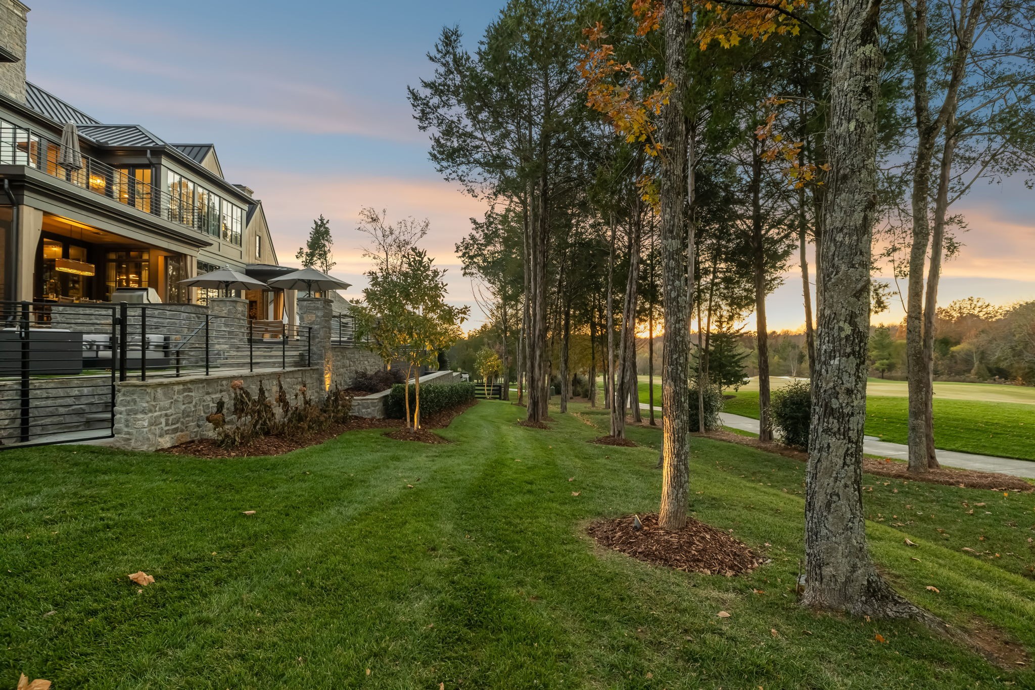 7573 Whiskey Road College Grove, TN 37046 - Photo 91 of 100 a view of a park with large trees