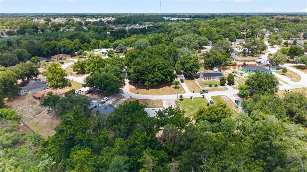 36 Bay Ridge Loop Mascotte, FL 34753 - Photo 5 of 32 an aerial view of residential house with outdoor space and trees all around
