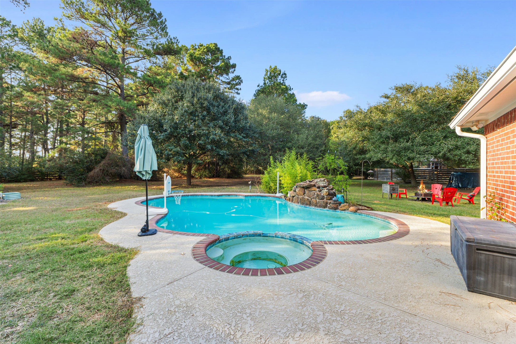 31928 Reids Prairie Road Waller, TX 77484 - Photo 38 of 49 a view of a garden with a slide
