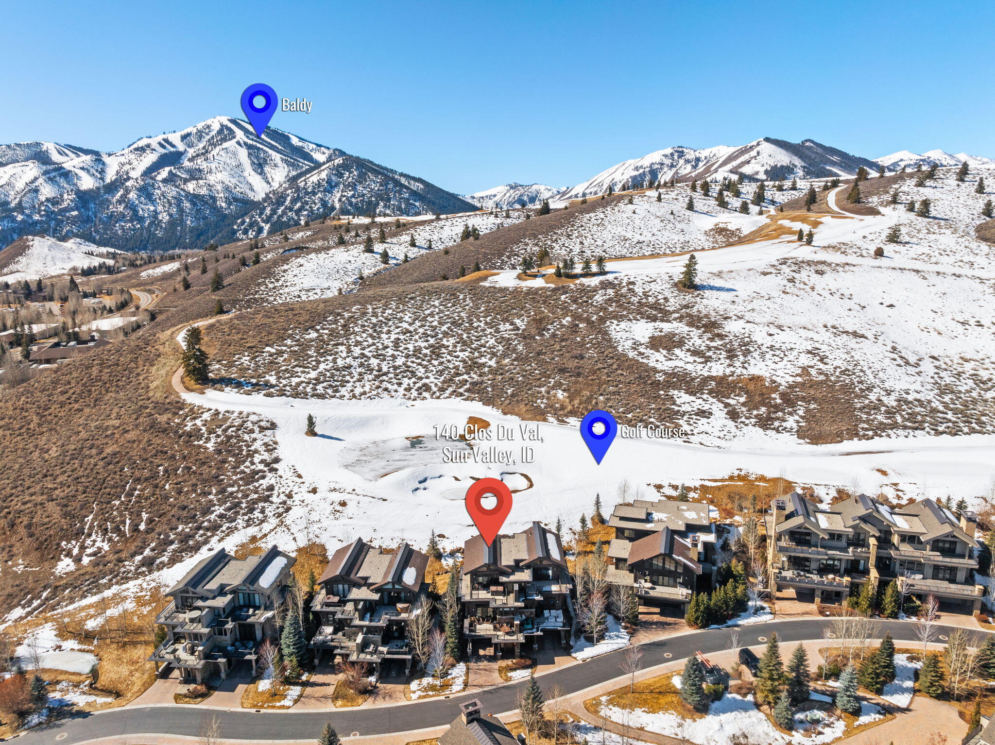 140 Clos Du Val Sun Valley, ID 83353 - Photo 30 of 30 41-web-or-mls-Aerial 1-13