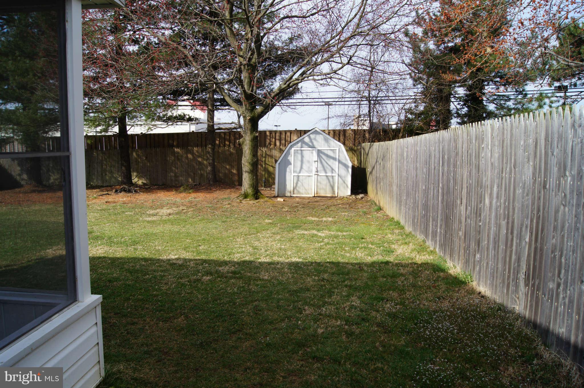 9 Edgemoor Road Timonium, MD 21093 - Photo 27 of 28 Large fenced yard with shed