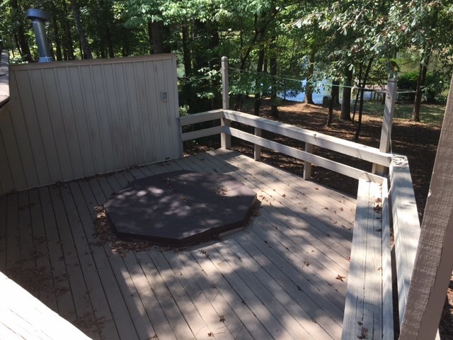 1031 Mt Paran Road Lizella, GA 31052 - Photo 22 of 23 a view of outdoor space and deck