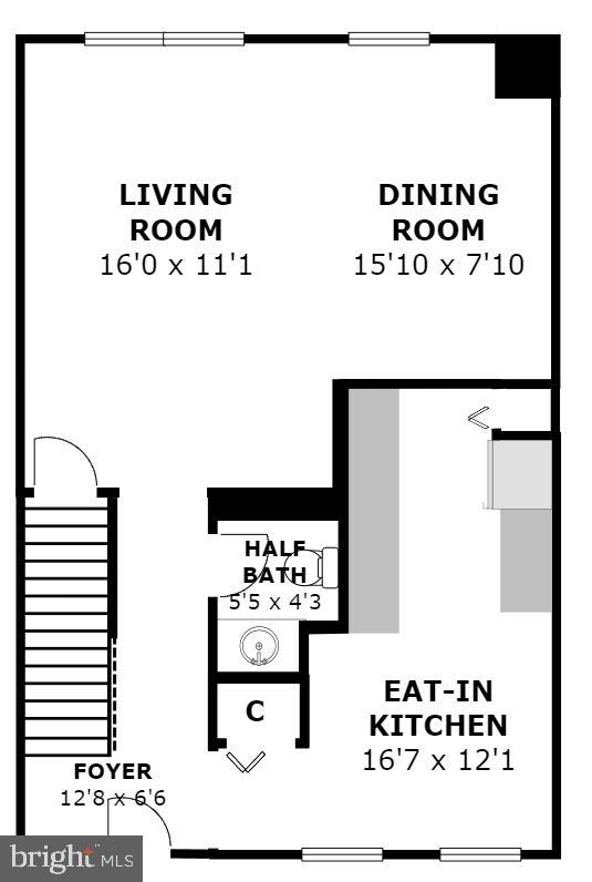 9147 September Lane Silver Spring, MD 20901 - Photo 29 of 31 Main Level Floor Plan