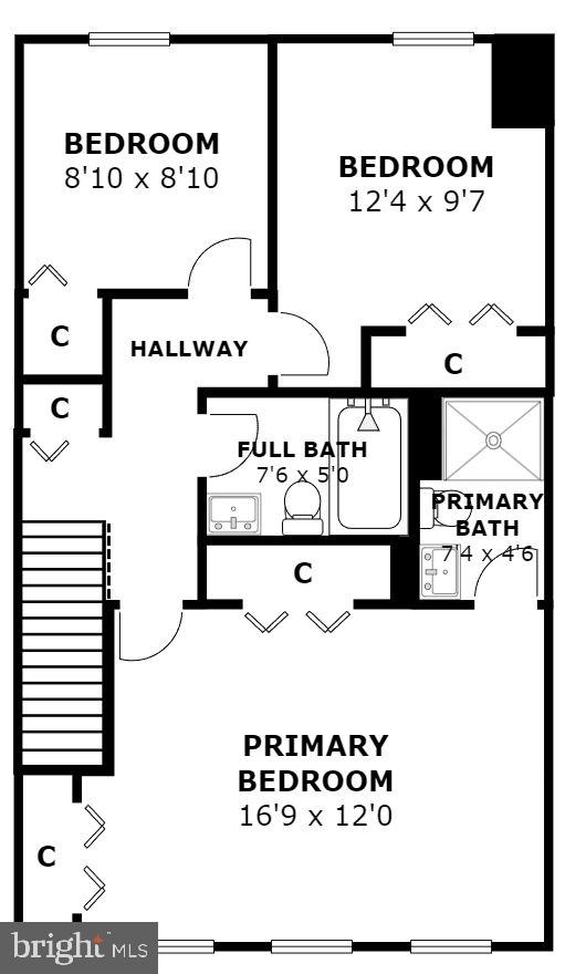 9147 September Lane Silver Spring, MD 20901 - Photo 30 of 31 2nd Level Floor Plan
