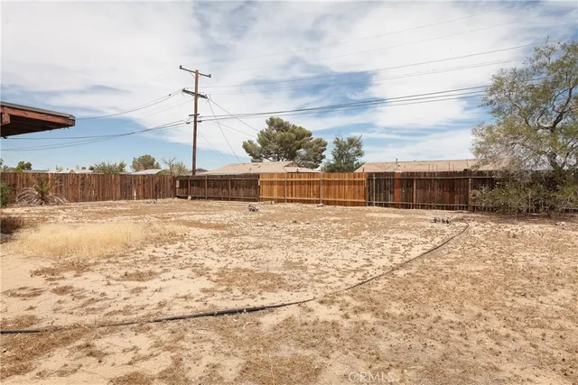 a house view with a outdoor space