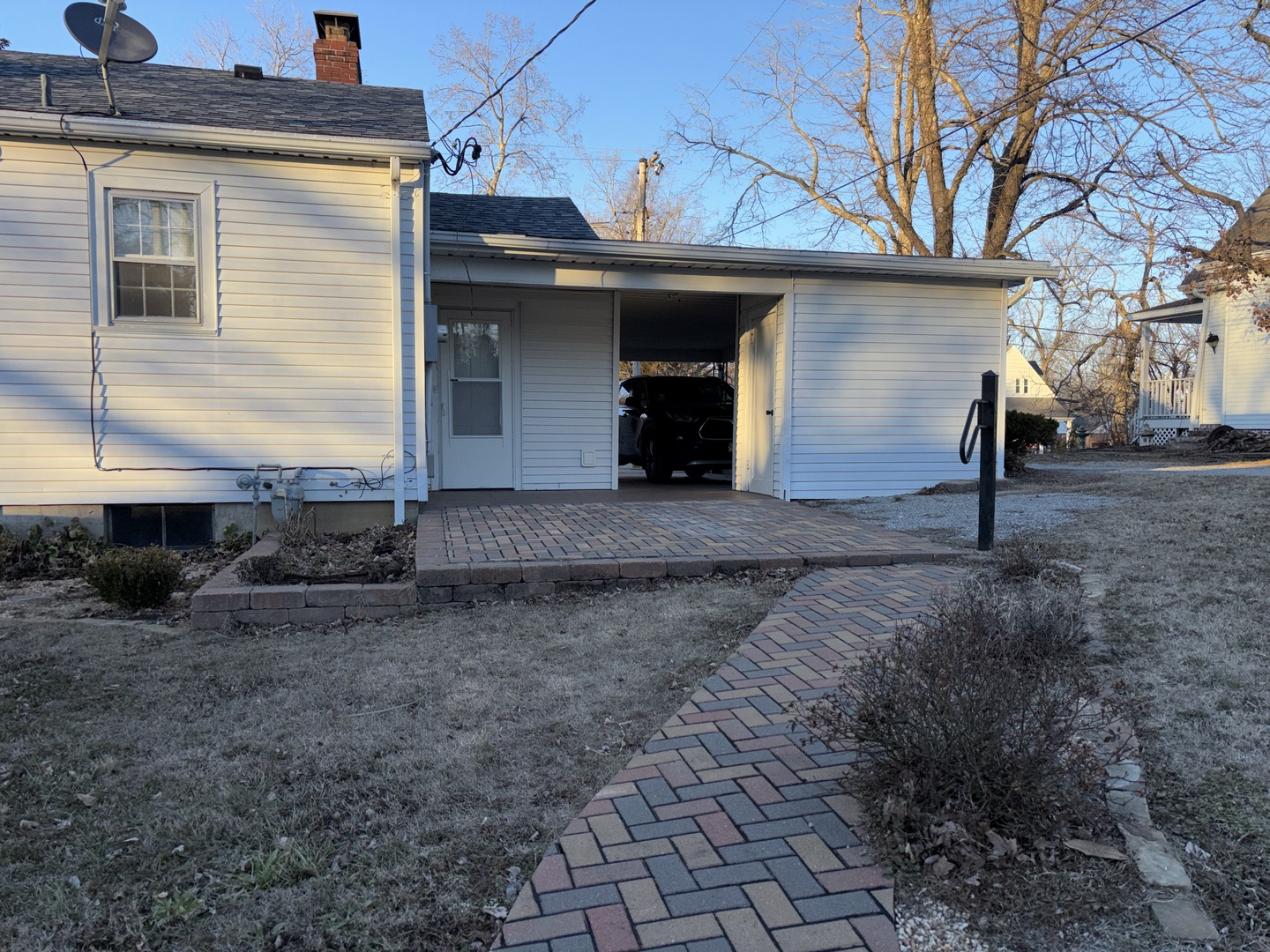 500 South Green Street Anna, IL 62906 - Photo 12 of 30 a view of a house with a backyard