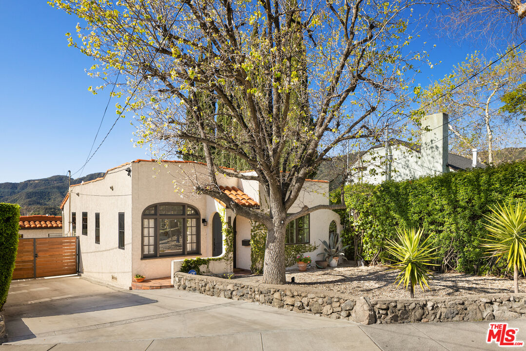 3320 Community Avenue Glendale, CA 91214 - Photo 2 of 32 a large tree with sign on the side of the road