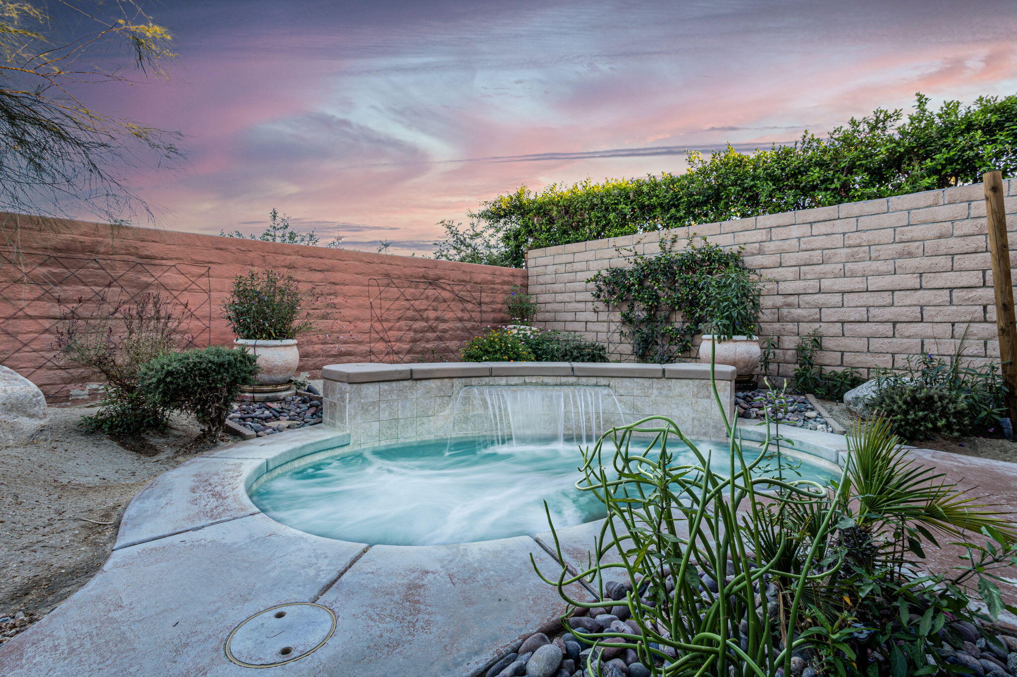 244 Via Padua Rancho Mirage, CA 92270 - Photo 23 of 30 a view of a swimming pool with a patio