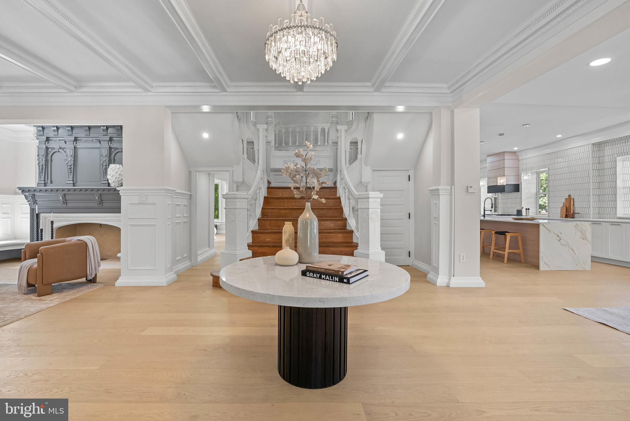 319 Pelham Road Philadelphia, PA 19119 - Photo 13 of 40 a room with table chairs and kitchen view