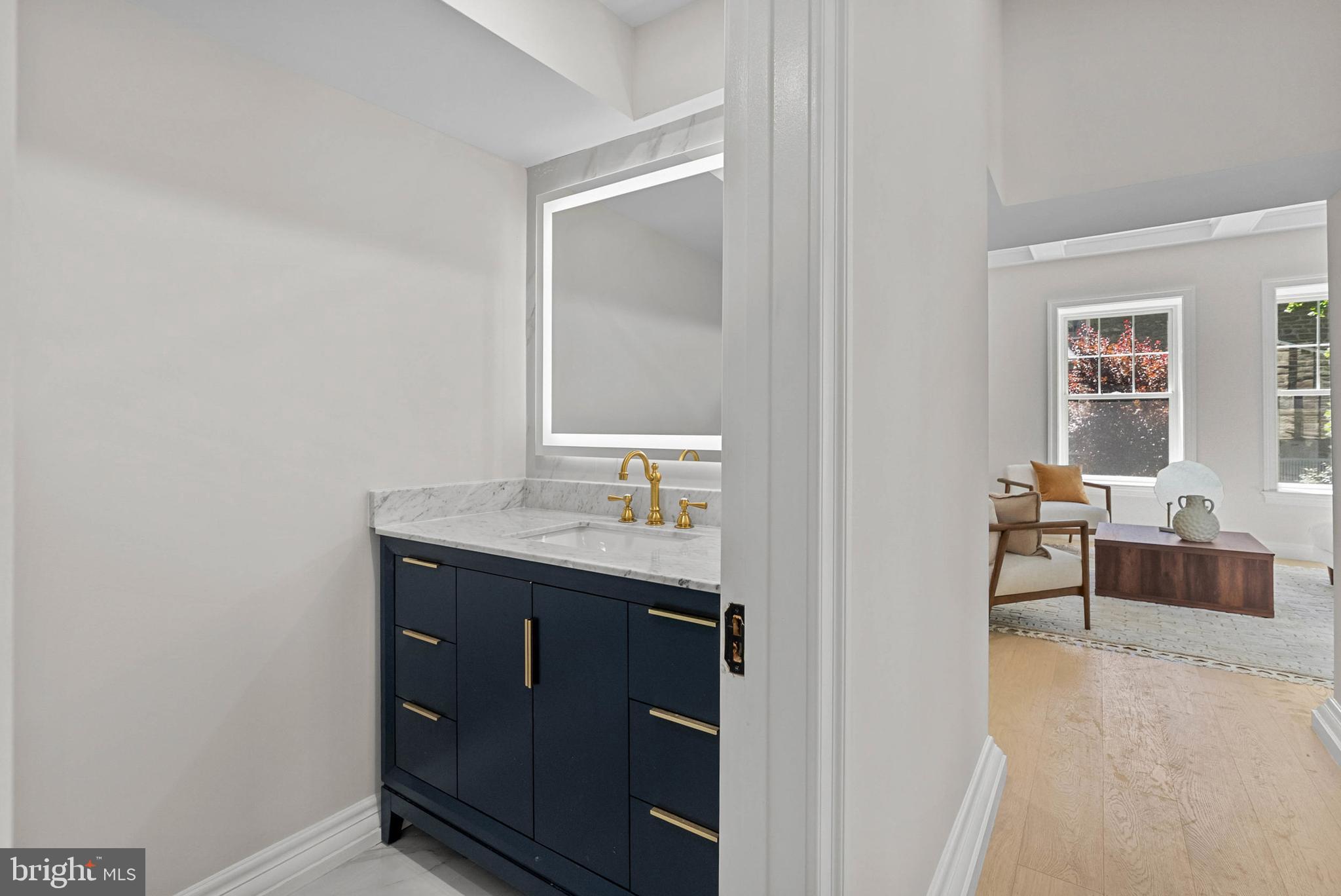 319 Pelham Road Philadelphia, PA 19119 - Photo 15 of 40 a view of workspace with furniture and window