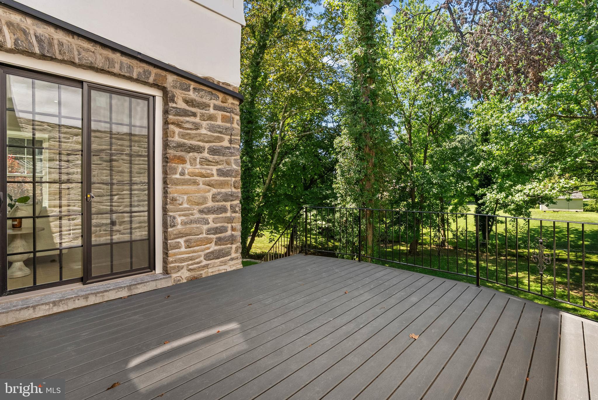 319 Pelham Road Philadelphia, PA 19119 - Photo 37 of 40 a view of an outdoor space and deck