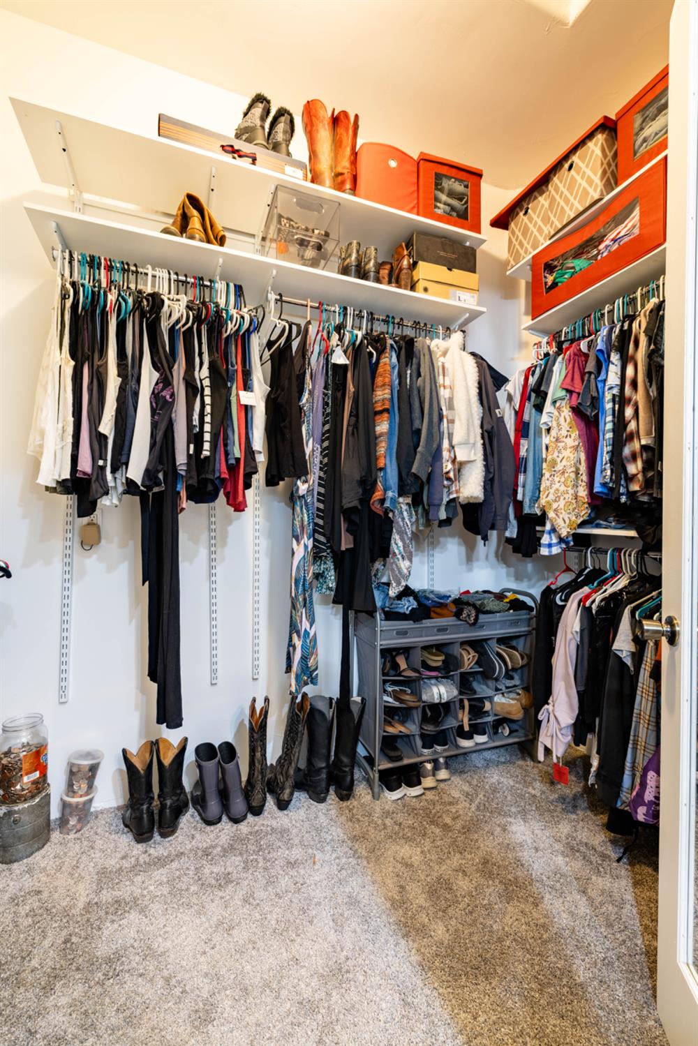 5840 China Hill Road El Dorado, CA 95623 - Photo 38 of 84 a view of walk in closet with clothes and shoes