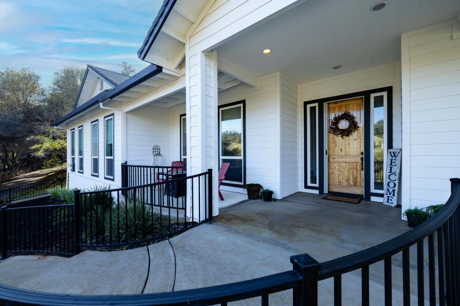 5840 China Hill Road El Dorado, CA 95623 - Photo 50 of 84 a view of a house with backyard and porch