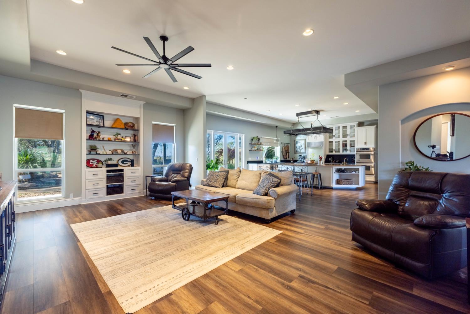5840 China Hill Road El Dorado, CA 95623 - Photo 8 of 84 a living room with furniture and a wooden floor