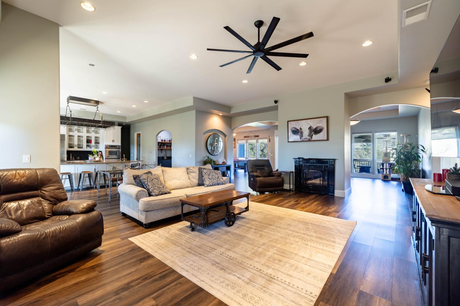 5840 China Hill Road El Dorado, CA 95623 - Photo 9 of 84 a living room with furniture fireplace and a window