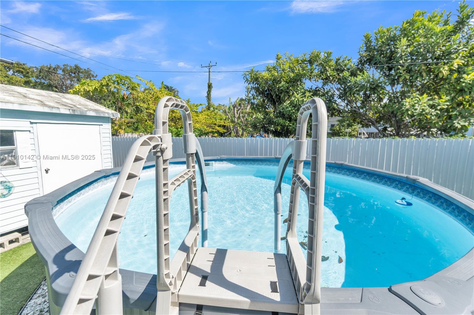 771 Swan Avenue Miami Springs, FL 33166 - Photo 37 of 55 above ground pool