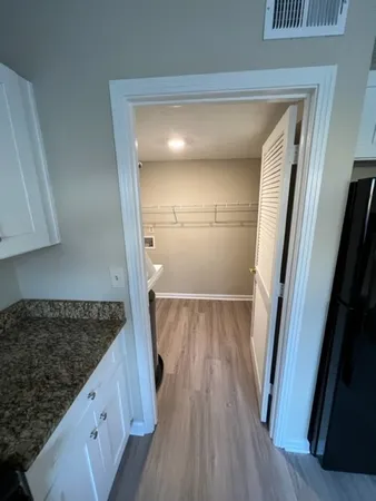 wooden floor in an empty room