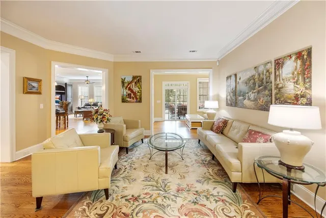 a view of a storage in a room