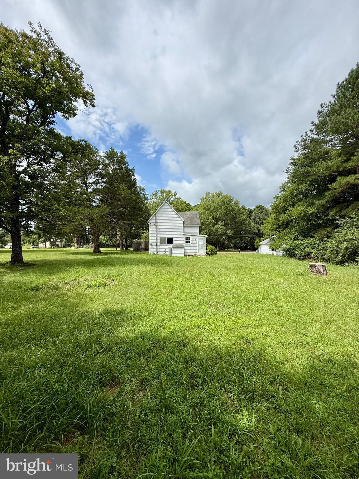1031 MacDonald Road Scottsburg, VA 24589 - Photo 11 of 43 a view of building with huge green field and trees