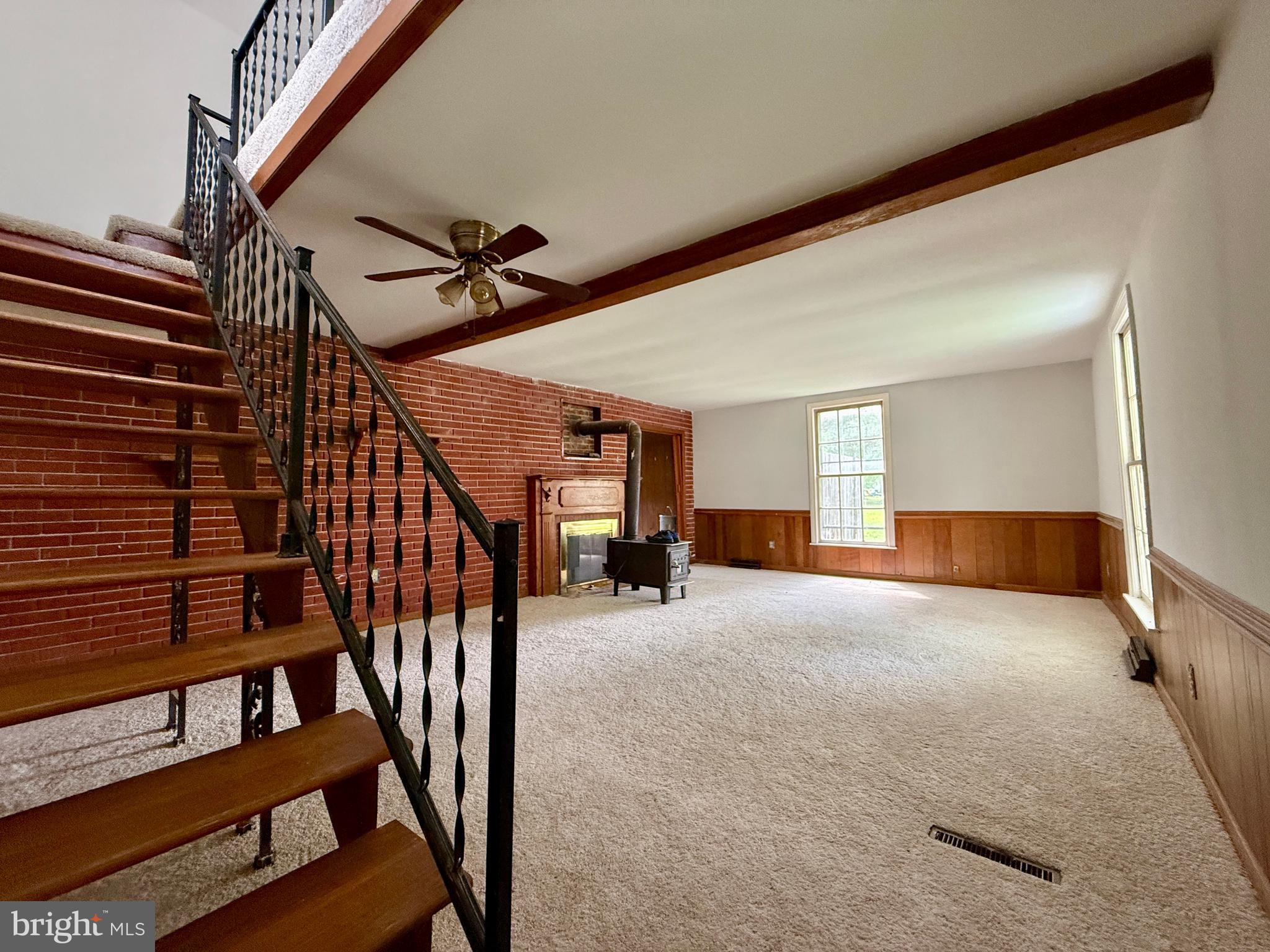1031 MacDonald Road Scottsburg, VA 24589 - Photo 32 of 43 a view of livingroom with furniture and staircase