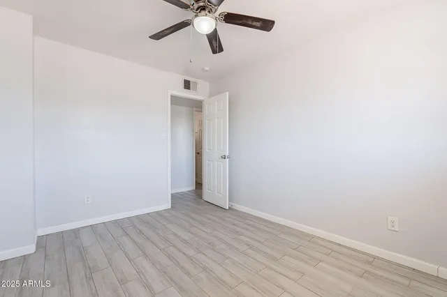 wooden floor in an empty room