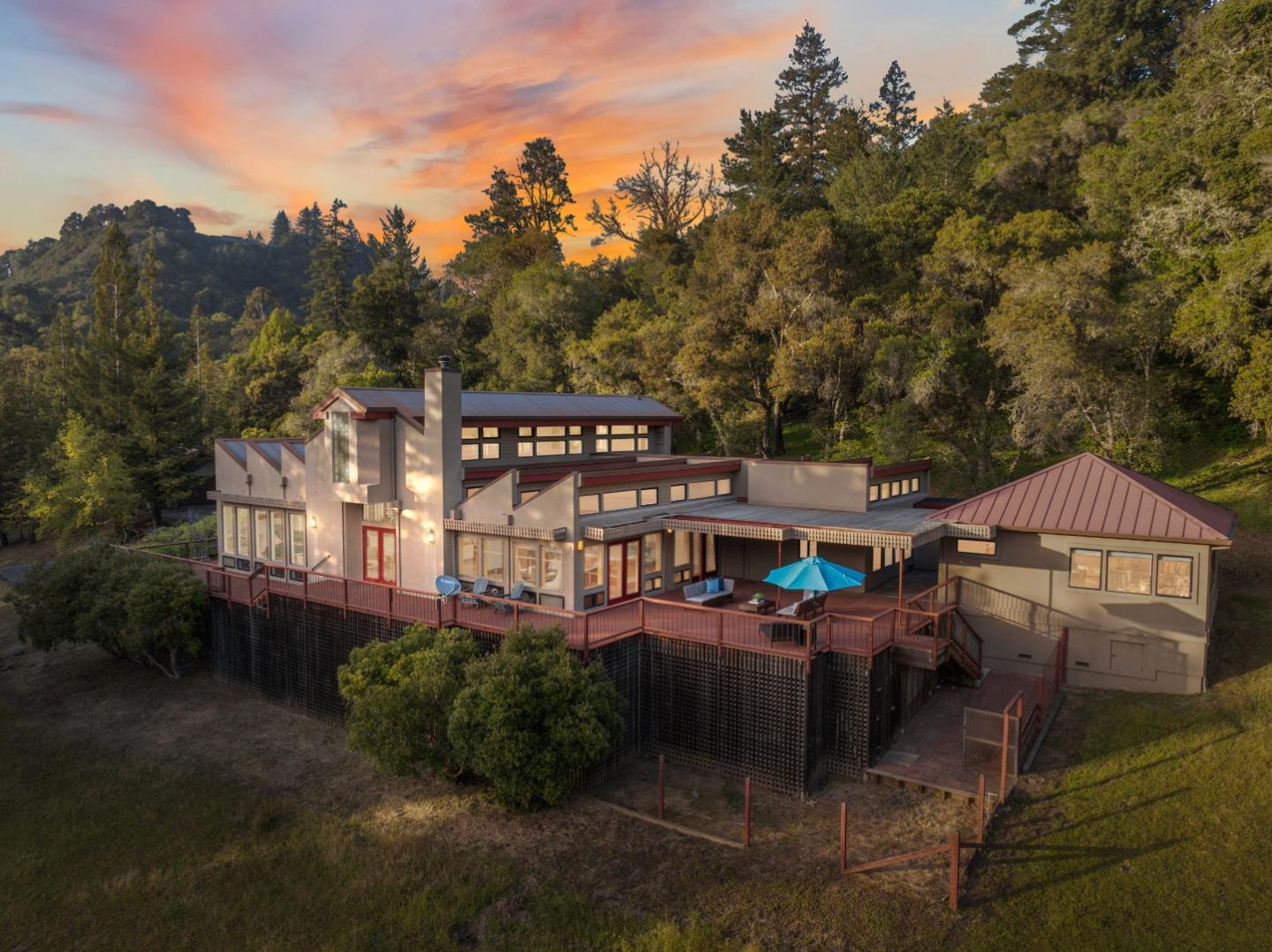 620 Twin Lane Soquel, CA 95073 - Photo 1 of 67 a view of a house with roof deck