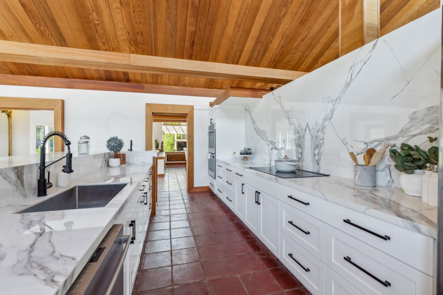 620 Twin Lane Soquel, CA 95073 - Photo 12 of 67 a kitchen with granite countertop a sink and cabinets