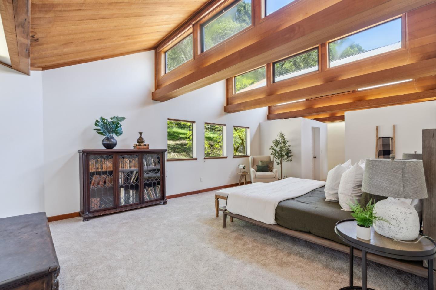 620 Twin Lane Soquel, CA 95073 - Photo 15 of 67 a bedroom with a bed and a table