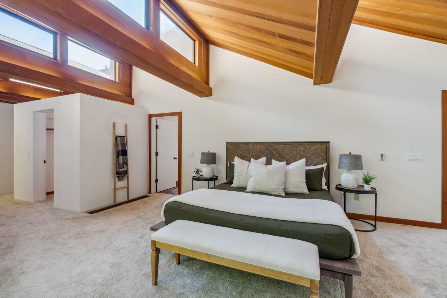 620 Twin Lane Soquel, CA 95073 - Photo 16 of 67 a bedroom with a bed and a cabinets