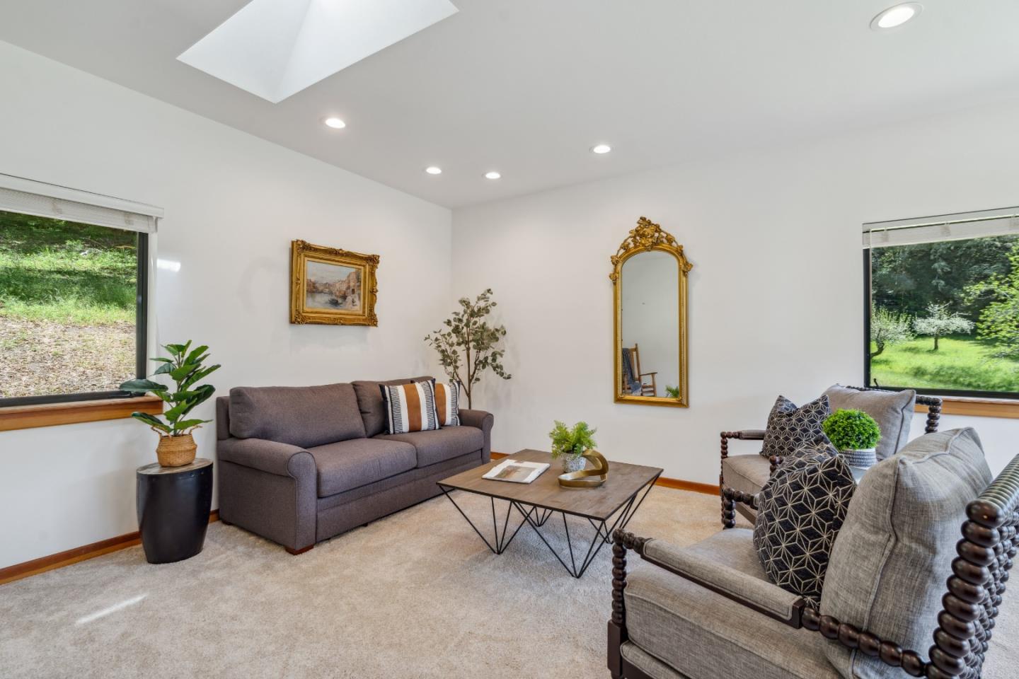 620 Twin Lane Soquel, CA 95073 - Photo 22 of 67 a living room with furniture and a large window