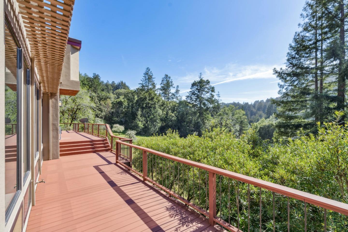 620 Twin Lane Soquel, CA 95073 - Photo 33 of 67 a view of a balcony with trees